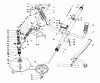 Toro 51608 (TC 800) - TC 800 Gas Trimmer, 1983 (3000001-3999999) Listas de piezas de repuesto y dibujos DRIVE SHAFT & TRIMMER HEAD ASSEMBLY