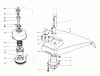 Toro 51630 ( 1500) - 1500 Gas Trimmer, 1981 (1000001-1999999) Listas de piezas de repuesto y dibujos TRIMMER HEAD ASSEMBLY