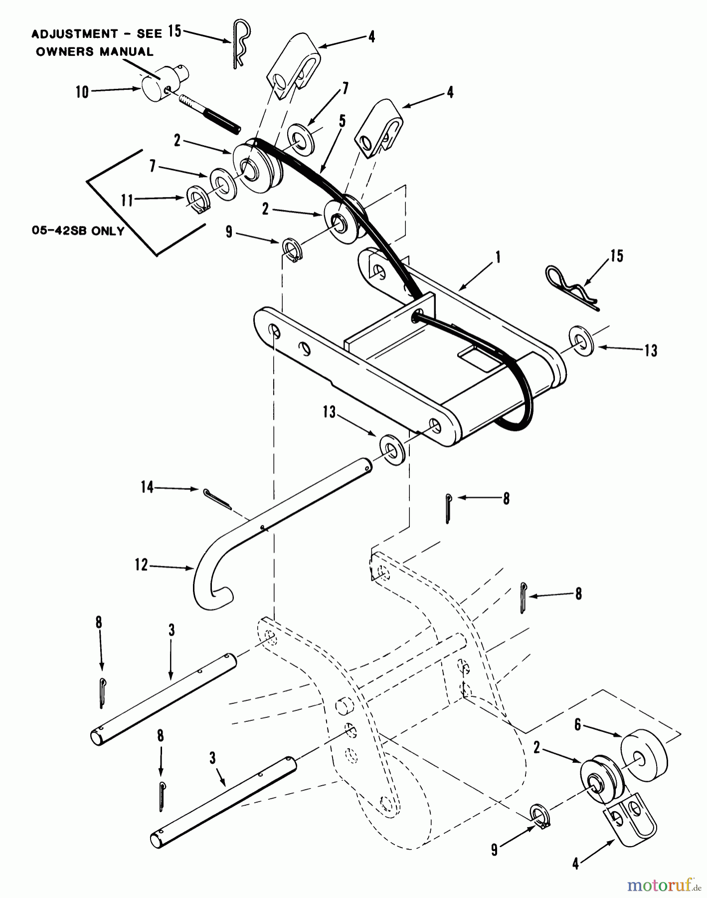 Toro Neu Mowers, Deck Assembly Only 05-42XR06 - Toro 42