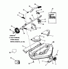 Toro 05-36MR05 - 36" Rear Discharge Mower, 1991 (1000001-1999999) Listas de piezas de repuesto y dibujos CUTTING UNIT ASSEMBLY