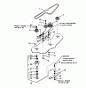 Toro 05-36MR05 - 36" Rear Discharge Mower, 1991 (1000001-1999999) Pièces détachées SPINDLE & BLADE ASSEMBLY