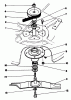 Toro 05-38SL02 - 38" Side Discharge Mower, 1992 (2000001-2999999) Listas de piezas de repuesto y dibujos SPINDLE ASSEMBLY
