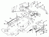 Toro 05-42SY03 - 42" Side Discharge Mower, 1992 (2000001-2999999) Listas de piezas de repuesto y dibujos DECK ASSEMBLY