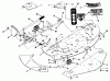 Toro 05-42SY03 - 42" Side Discharge Mower, 1992 (2000001-2999999) Listas de piezas de repuesto y dibujos DECK & DECAL ASSEMBLY