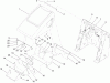 Compact Utility Loaders 22332 - Toro Dingo TX 425 Wide Track Compact Utility Loader (SN: 260000001 - 260999999) (2006) Ersatzteile HOOD ASSEMBLY