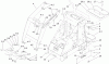 Compact Utility Loaders 22337CP - Toro Dingo 320-D Compact Utility Loader (SN: 311000001 - 311999999) (2011) Ersatzteile FRAME AND LOADER ARM ASSEMBLY