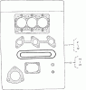 Compact Utility Loaders 22337CP - Toro Dingo 320-D Compact Utility Loader (SN: 313000001 - 313999999) (2013) Ersatzteile GASKET KIT ASSEMBLY