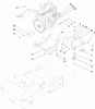 Compact Utility Loaders 22337CP - Toro Dingo 320-D Compact Utility Loader (SN: 314000001 - 314999999) (2014) Ersatzteile ENGINE MOUNTING ASSEMBLY