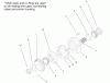 Rasenmäher Zubehör 104-2445 - Toro Gearbox Service Kit, 48" Out-Front Z Mower Ersatzteile PINION ASSEMBLY NO. 100-7755