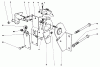 Rasenmäher Zubehör 30560 - Toro 52" Rear Discharge Mower (SN: 2000001 - 2999999) (1982) Ersatzteile TRANSMISSION INTERLOCK ASSEMBLY