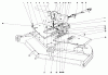Rasenmäher Zubehör 30560 - Toro 52" Rear Discharge Mower (SN: SN: 30001 - 39999) (1983) Ersatzteile CUTTING UNIT MODEL NO. 30560 #3