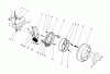 Rasenmäher Zubehör 30758 - Toro Brake Kit, Groundsmaster 117 (SN: 6000001 - 6999999) (1986) Ersatzteile WHEEL ASSEMBLY