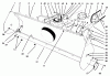Rasenmäher Zubehör 30761 - Toro 44" Two Stage Snowthrower, ProLine 118/120 (SN: 490001 - 499999) (1994) Ersatzteile HOUSING ASSEMBLY