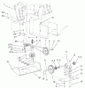 Rasenmäher Zubehör 78491 - Toro Bagger, 200 Series Z Master (SN: 220000001 - 220999999) (2002) Ersatzteile DRIVE ASSEMBLY
