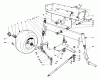 Rasen- und Garten Traktoren 30718 - Toro ProLine 118 (SN: 0000001 - 0999999) (1990) Ersatzteile REAR AXLE ASSEMBLY