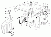 Rasen- und Garten Traktoren 30718 - Toro ProLine 118 (SN: 1000001 - 1999999) (1991) Ersatzteile HOOD-GAS & HYDRAULIC TANK ASSEMBLY