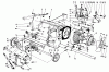 Rasen- und Garten Traktoren 30754 - Toro Groundsmaster 117 Tractor (SN: 0000001 - 0999999) (1990) Ersatzteile TRANSMISSION & DIFFERENTIAL ASSEMBLY