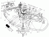 Mähdecks 30544 - Toro 44" Side Discharge Mower, Groundsmaster 120 (SN: 690001 - 699999) (1996) Ersatzteile DECK & SPINDLE ASSEMBLY