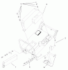 Vertikutierer / Belüfter 62063 - Toro 244 Turf Aerator (SN: 790001 - 799999) (1997) Ersatzteile MAIN FRAME ASSEMBLY