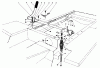Mähdecks 30560 - Toro 52" Rear Discharge Mower (SN: 4000001 - 4999999) (1984) Ersatzteile POWER TAKE OFF LEVER ASSEMBLY