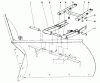 Mähdecks 30575 - Toro 72" Side Discharge Mower (SN: 700001 - 799999) (1987) Ersatzteile V-PLOW INSTALLATION KIT MODEL NO. 30755 (OPTIONAL)