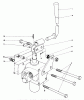 Mähdecks 30575 - Toro 72" Side Discharge Mower (SN: 700001 - 799999) (1987) Ersatzteile VALVE AND LEVER ASSEMBLY