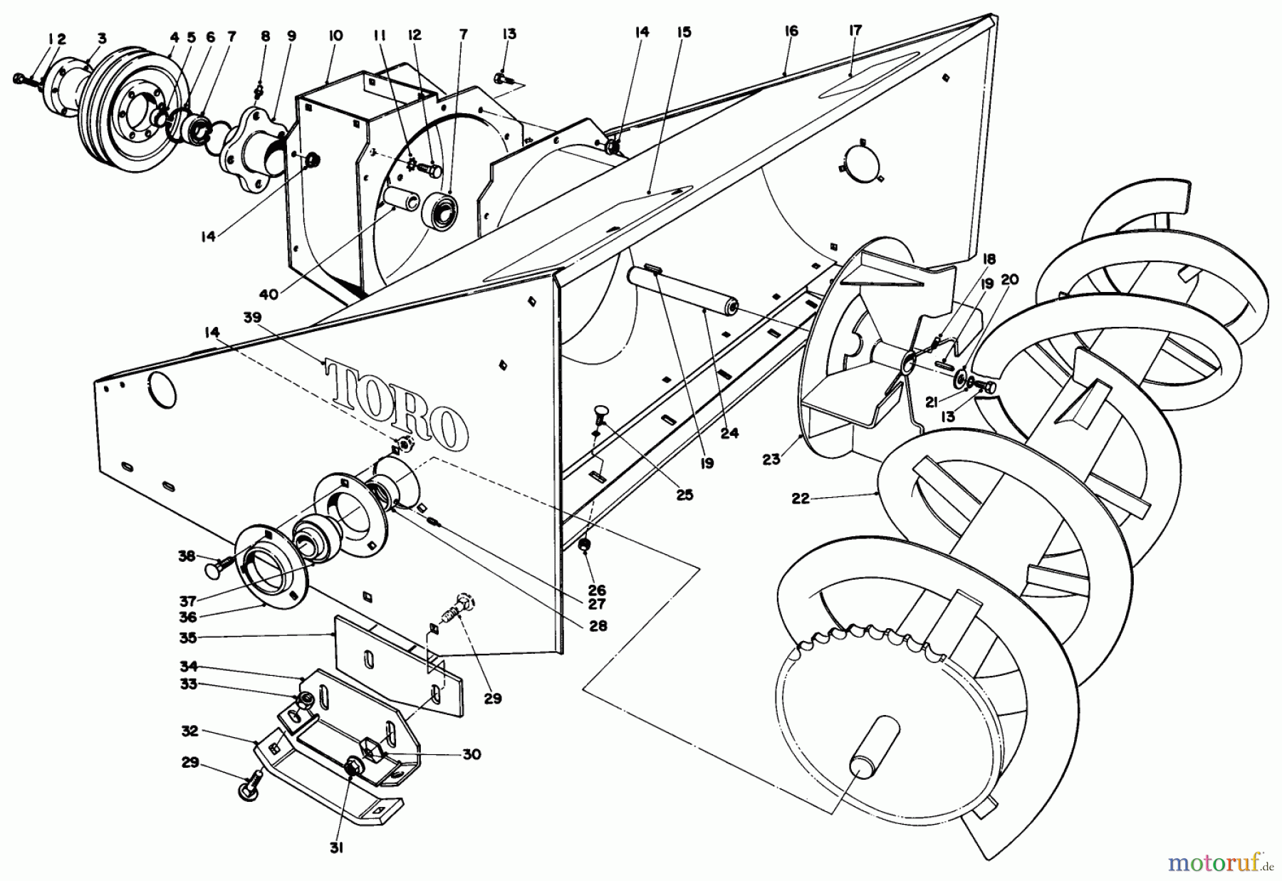 Mähdecks 30562 - Toro 62