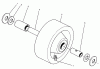 Mähdecks 30564 - Toro 62" Side Discharge Mower (SN: 600001 - 699999) (1996) Ersatzteile PHENOLIC WHEEL ASSEMBLY NO. 27-1050 (OPTIONAL)