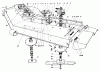 Mähdecks 30721 - Toro 72" Side Discharge Mower (SN: 400001 - 499999) (1984) Ersatzteile CUTTING UNIT MODEL NO. 30721 #1