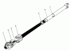 Mähdecks 30721 - Toro 72" Side Discharge Mower (SN: 80001 - 89999) (1978) Ersatzteile DRIVE SHAFT ASSEMBLY-21-3090