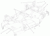 Mähdecks 30753 - Toro 52" Side Discharge Mower, GM 120 (SN: 210000001 - 210999999) (2001) Ersatzteile DECK ASSEMBLY NO. 94-6025