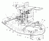 Mähdecks 30767 - Toro 52" Side Discharge Mower, ProLine 118 (SN: 790001 - 799999) (1997) Ersatzteile DECK, COVERS, GEAR BOX, GAGE & WHEEL