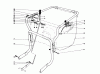 Laubbläser / Laubsauger 62912 - Toro 5 hp Lawn Vacuum (SN: 2000001 - 2999999) (1982) Ersatzteile CONTROLS AND HANDLE ASSEMBLY (MODEL 62912)