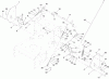 Rasenmäher Antrieb 30069 - Toro Commercial Walk-Behind Traction Unit, 18HP, Pistol-Grip, Hydro Drive (SN: 313000001 - 313999999) (2013) Ersatzteile CONTROL LINKAGE ASSEMBLY