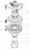 Rasenmäher Antrieb 30103 - Toro Mid-Size ProLine Gear Traction Unit, 12 hp (SN: 8000001 - 8999999) (1988) Ersatzteile CLUTCH ASSEMBLY NO. 54-3200