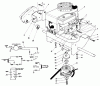 Rasenmäher Antrieb 30103 - Toro Mid-Size ProLine Gear Traction Unit, 12 hp (SN: 9000001 - 9999999) (1989) Ersatzteile ENGINE ASSEMBLY