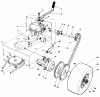 Rasenmäher Antrieb 30115 - Toro Mid-Size ProLine Gear Traction Unit, 12.5 hp (SN: 0000001 - 0999999) (1990) Ersatzteile AXLE ASSEMBLY