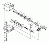 Rasenmäher Antrieb 30117 - Toro Mid-Size ProLine Gear Traction Unit, 16 hp (SN: 1000001 - 1999999) (1991) Ersatzteile PEERLESS TRANSMISSION MODEL NO. 700-039