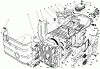 Rasenmäher Antrieb 30165 - Toro Mid-Size ProLine Traction Unit, Gear Drive, 12.5 hp (SN: 1000001 - 1999999) (1991) Ersatzteile ENGINE ASSEMBLY