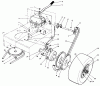 Rasenmäher Antrieb 30180 - Toro Mid-Size ProLine Traction Unit, Gear Drive, 16 hp (SN: 100001 - 199999) (1991) Ersatzteile AXLE ASSEMBLY