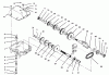 Rasenmäher Antrieb 30180 - Toro Mid-Size ProLine Traction Unit, Gear Drive, 16 hp (SN: 690001 - 699999) (1996) Ersatzteile PEERLESS TRANSMISSION MODEL NO. 700-039
