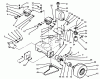 Rasenmäher Antrieb 30191 - Toro Mid-Size ProLine Traction Unit, Hydro Drive, 20 hp (SN: 590001 - 599999) (1995) Ersatzteile WHEEL ASSEMBLY & HYDRAULIC COMPONENTS