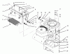 Rasenmäher Antrieb 30191 - Toro Mid-Size ProLine Traction Unit, Hydro Drive, 20 hp (SN: 690001 - 690371) (1996) Ersatzteile ENGINE, & COOLER
