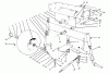 Rasen- und Garten Traktoren 30610 - Toro Groundsmaster 120 Tractor (SN: 690001 - 699999) (1996) Ersatzteile REAR AXLE ASSEMBLY