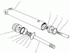 Rasen- und Garten Traktoren 30611 - Toro Groundsmaster 120 Tractor (SN: 200000001 - 200999999) (2000) Ersatzteile HYSRAULIC LIFT CYLINDER NO. 54-0150