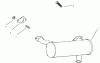 Rasen- und Garten Traktoren 30612 - Toro Groundsmaster 120 Tractor (SN: 210000001 - 210999999) (2001) Ersatzteile EXHAUST(CH20QS PS64556 KOHLER)