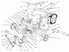 Rasen- und Garten Traktoren 30612 - Toro Groundsmaster 120 Tractor (SN: 790001 - 799999) (1997) Ersatzteile DIFFERENTIAL ASSEMBLY