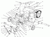 Rasen- und Garten Traktoren 30612TE - Toro Groundsmaster 120 Tractor (SN: 220000001 - 220999999) (2002) Ersatzteile DIFFERENTIAL ASSEMBLY