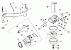 Rasen- und Garten Traktoren 30718 - Toro ProLine 118 (SN: 3900001 - 3999999) (1993) Ersatzteile CARBURETOR