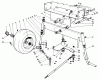 Rasen- und Garten Traktoren 30718 - Toro ProLine 118 (SN: 3900001 - 3999999) (1993) Ersatzteile REAR AXLE ASSEMBLY